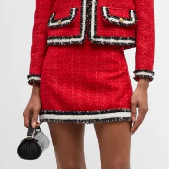 Alice + Olivia Dresses & Skirts - Alice + Olivia Rubi Tweed Micro Mini Skirt